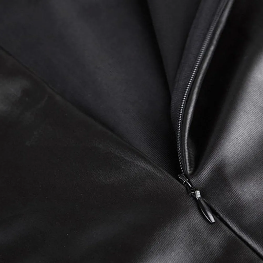 Amiens Faux Leather Bodycon