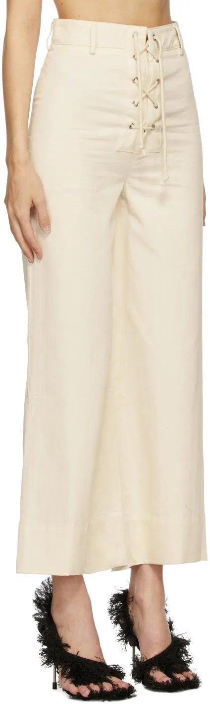 Baserange Off-White Bayou Jeans