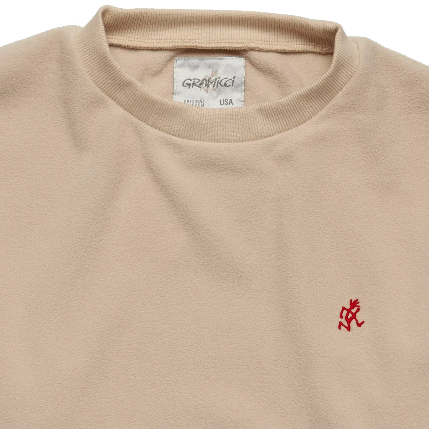Boxy Fleece Crew Neck - Ivory