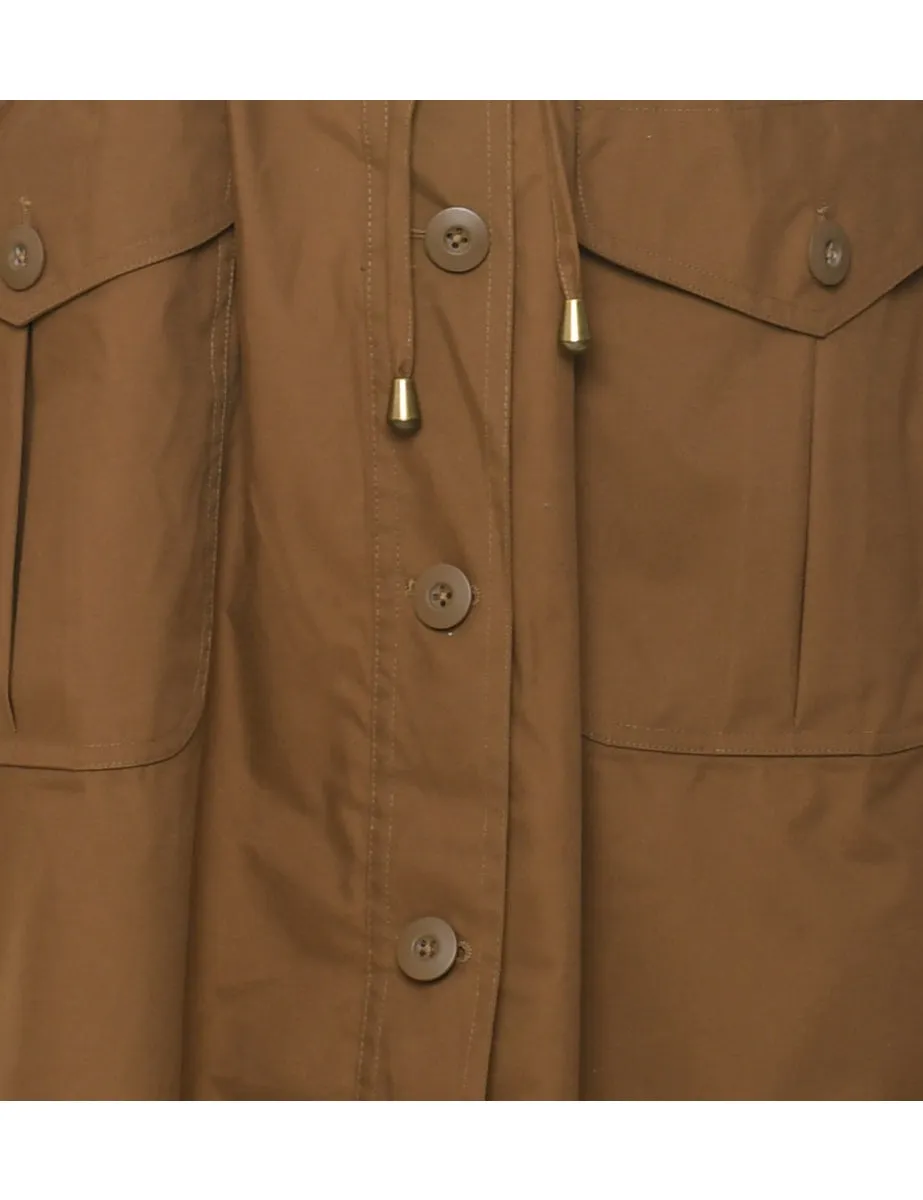 Brown Trench Coat - S