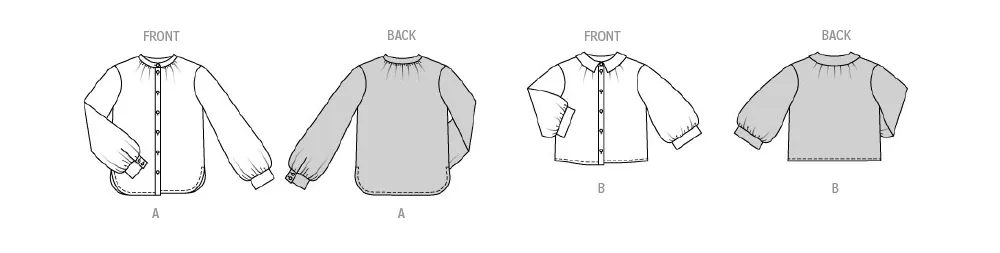Burda Style Pattern 5847 Misses' Blouse