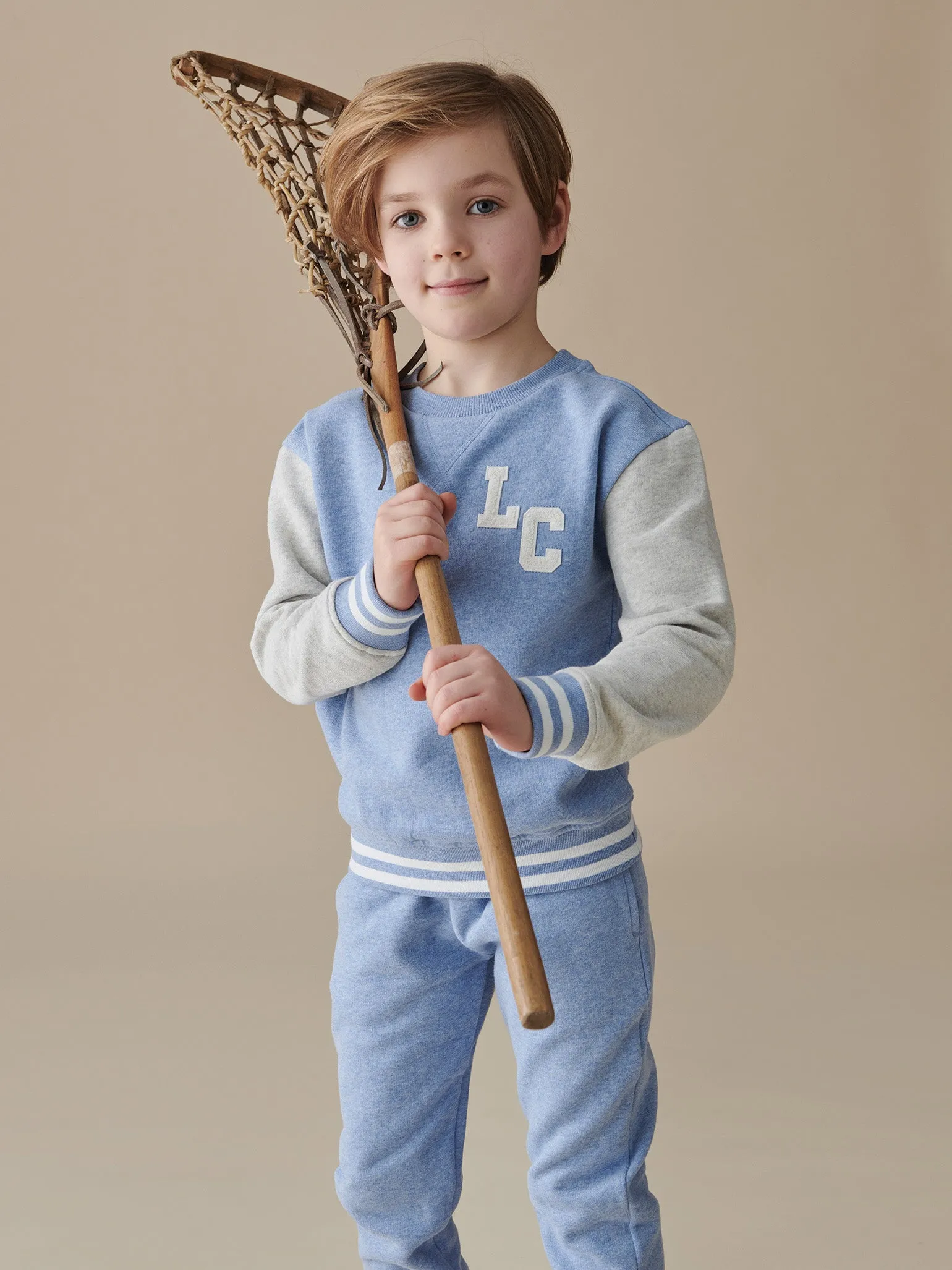 Dusty Blue Pernille Kids Tracksuit