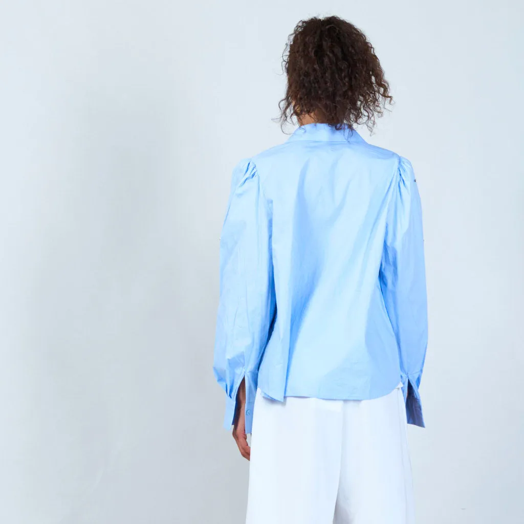 Embellished casual shirt wholesale