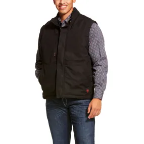 FR WORKHORSE INSULATED VEST - 001-Black | Ariat 10024030