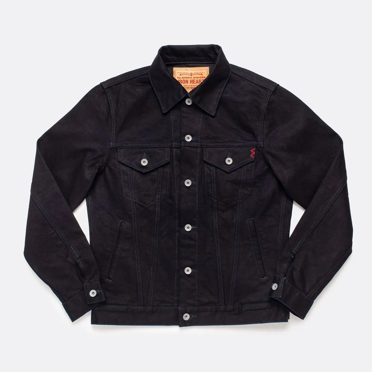 Indigo/Black 14oz Selvedge Denim Modified Type III