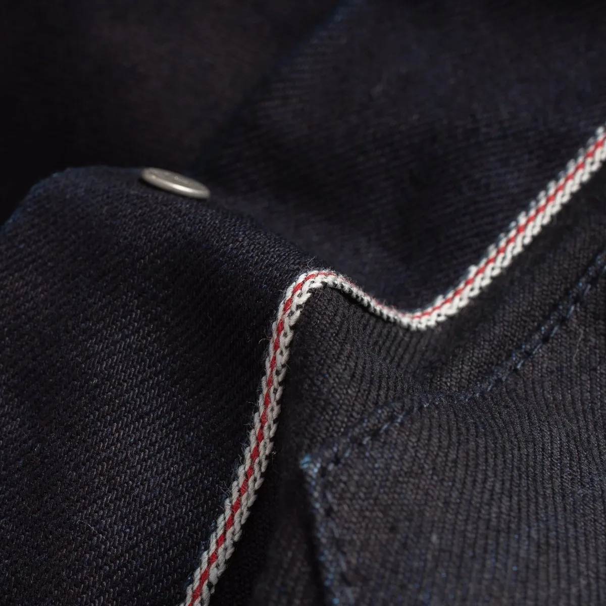 Indigo/Black 14oz Selvedge Denim Modified Type III