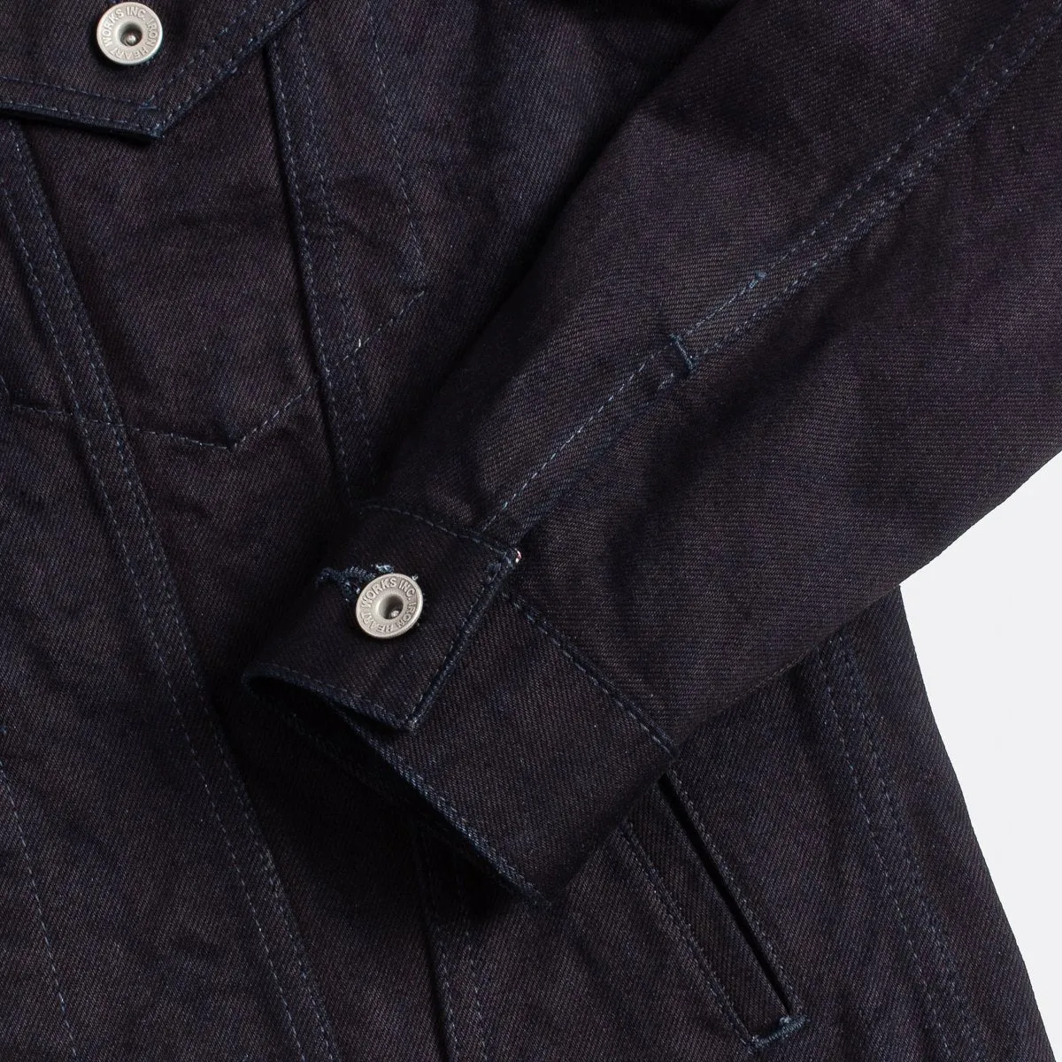 Indigo/Black 14oz Selvedge Denim Modified Type III