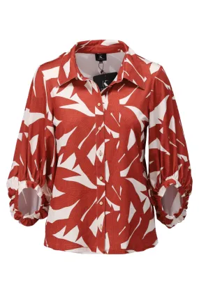K-design - Blouse met print (A126P909)