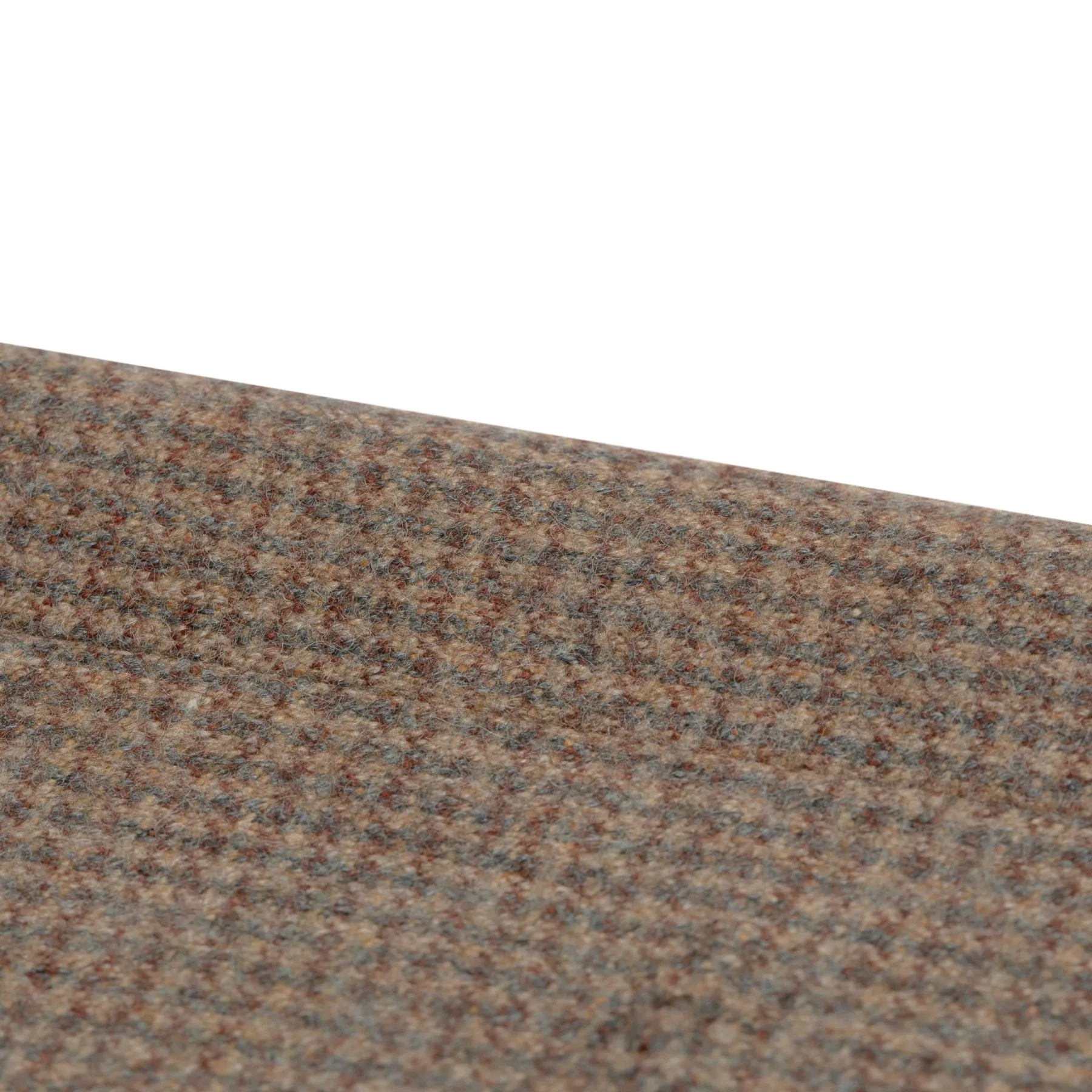 Mid-Century, Worsted Wool, Micro-Houndstooth, Wide Leg