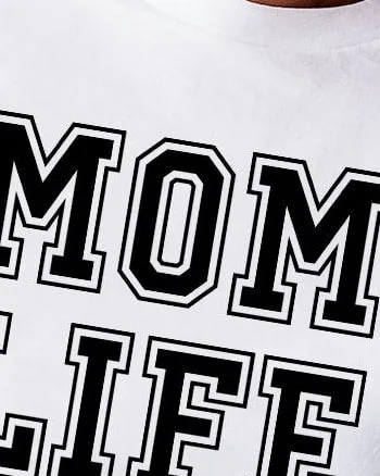 Mom Life | White