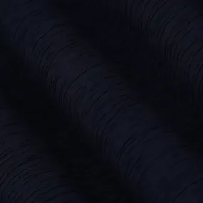 Navy Blue Color Crush Crepe Plain Fabric