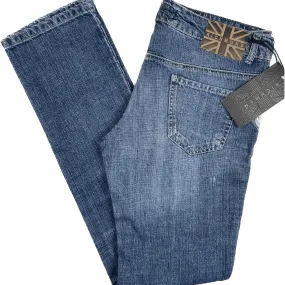 NWT- John Richmond  Distressed Slim Straight fit Jeans- Size 32