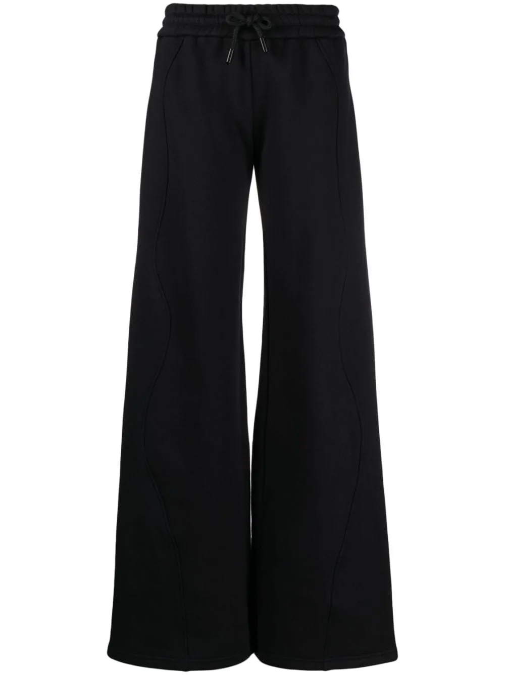 Off White Trousers Black