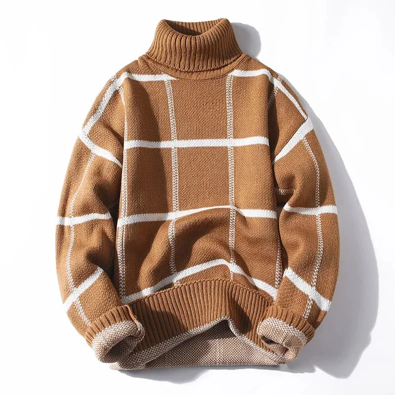 Plaid Warm Sweater