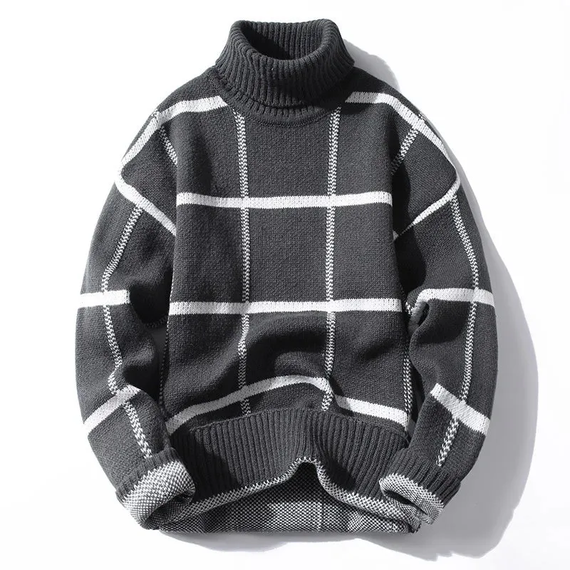 Plaid Warm Sweater