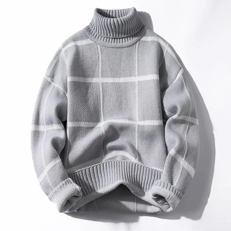 Plaid Warm Sweater