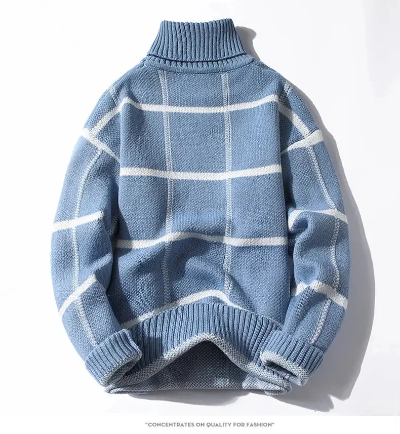 Plaid Warm Sweater