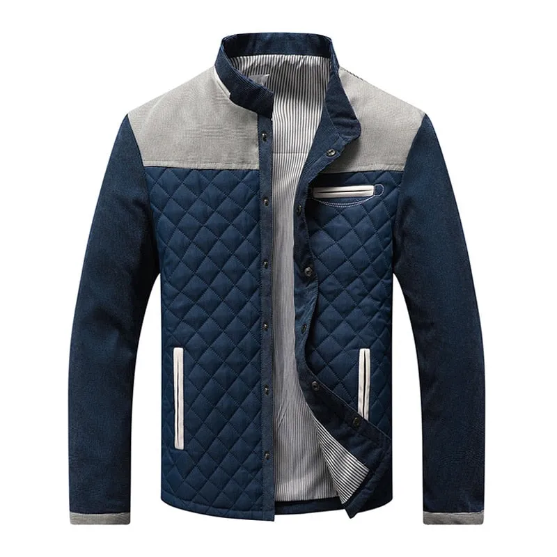 Samo Zaen Collection Autumn Men Casual Slim Fit Wind breaker Apparel