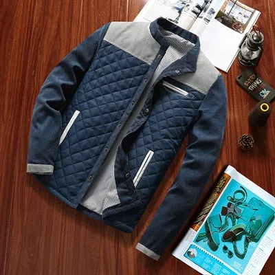 Samo Zaen Collection Autumn Men Casual Slim Fit Wind breaker Apparel
