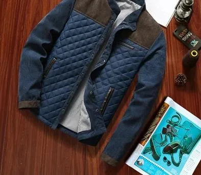 Samo Zaen Collection Autumn Men Casual Slim Fit Wind breaker Apparel