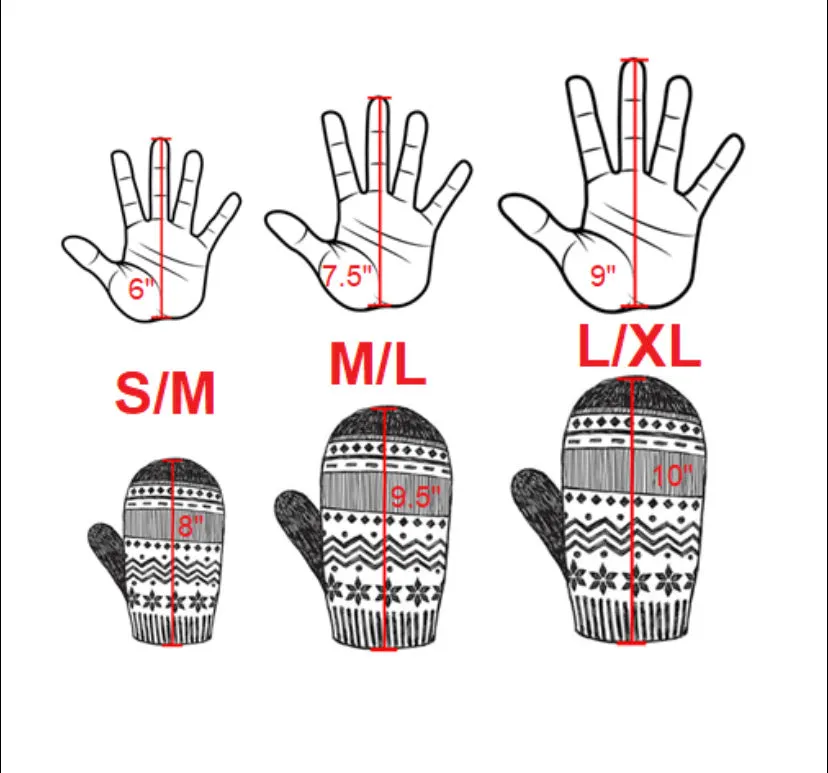 Small Adult Mittens | Gryffindor