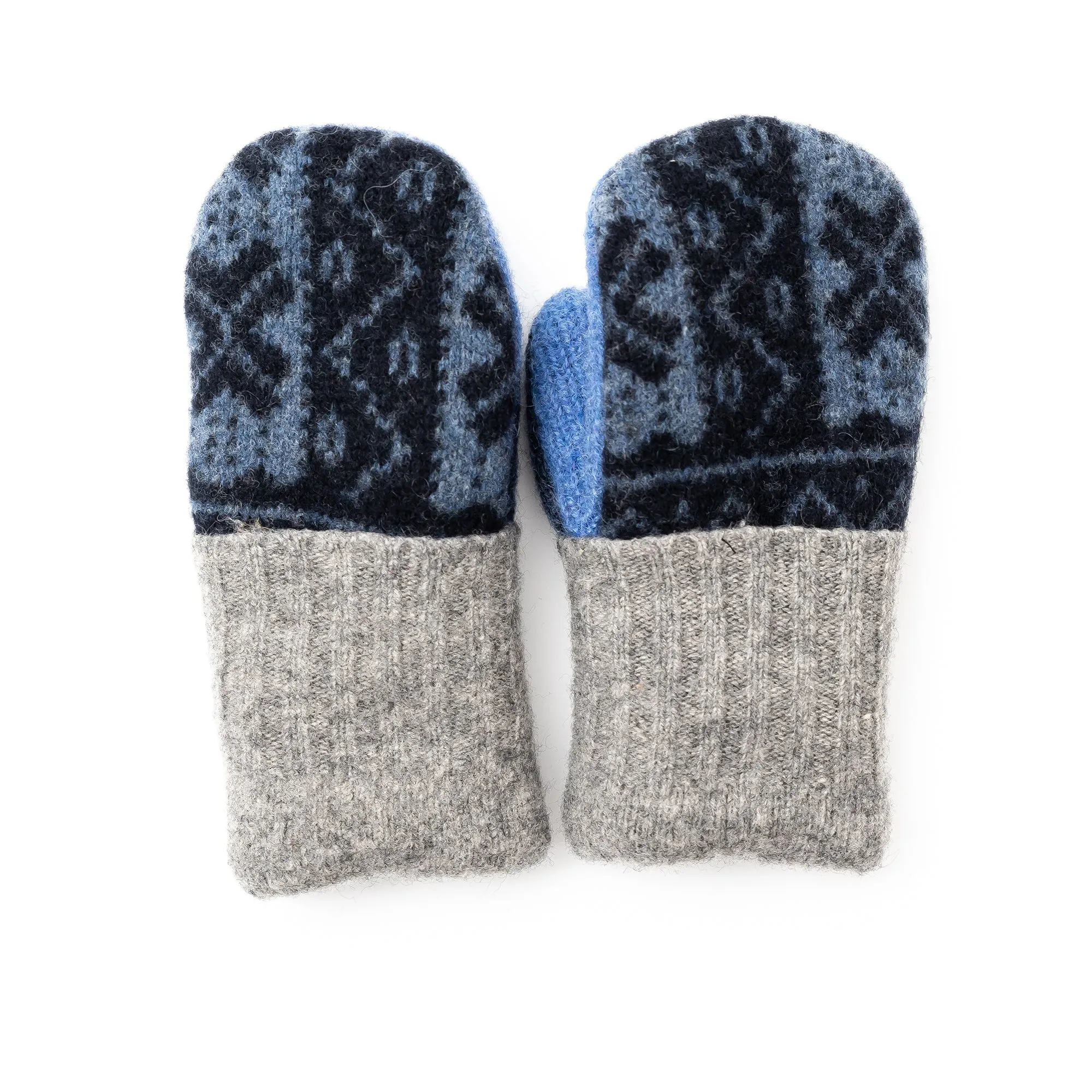 Small Kid's Wool Sweater Mittens | Aurora