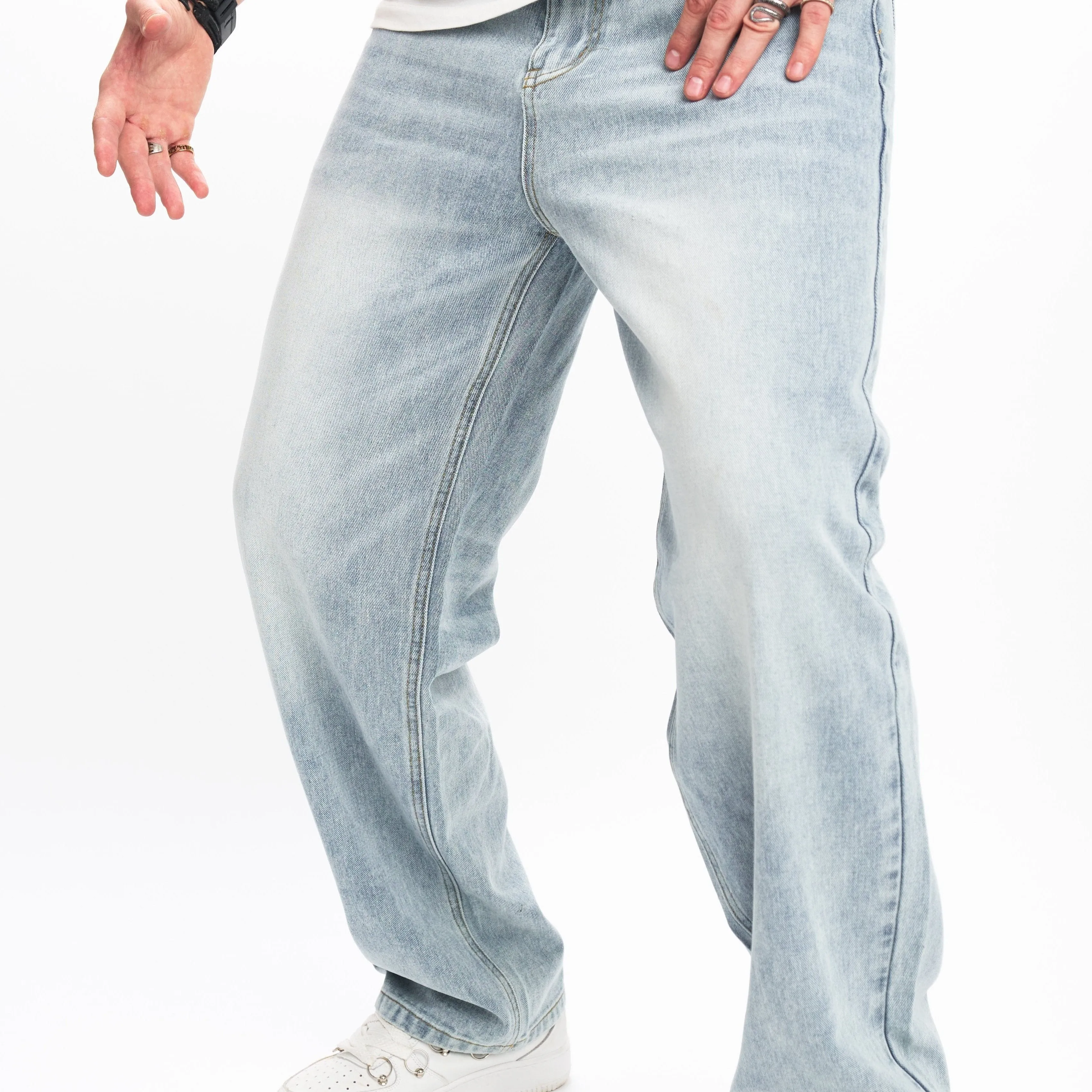 Straight Leg Jeans