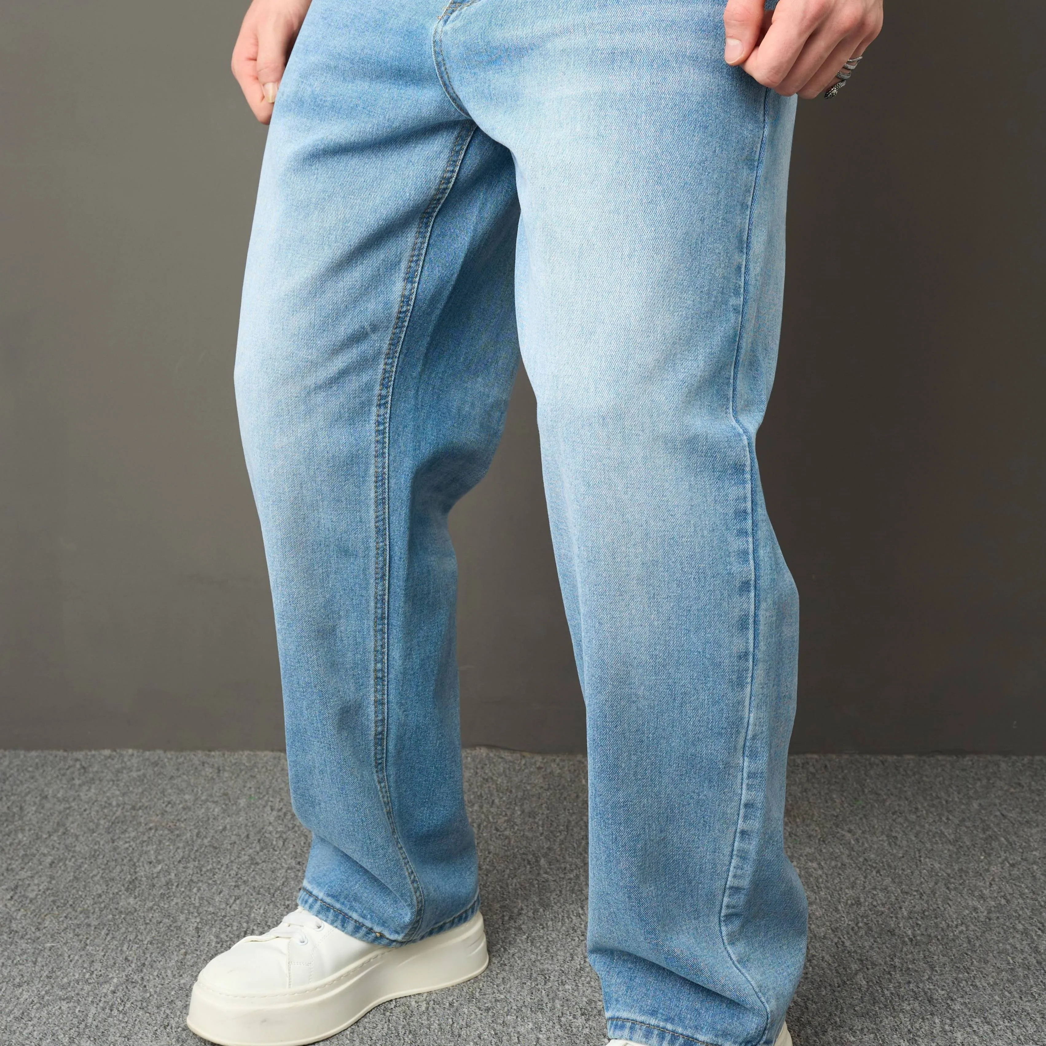 Straight Leg Jeans