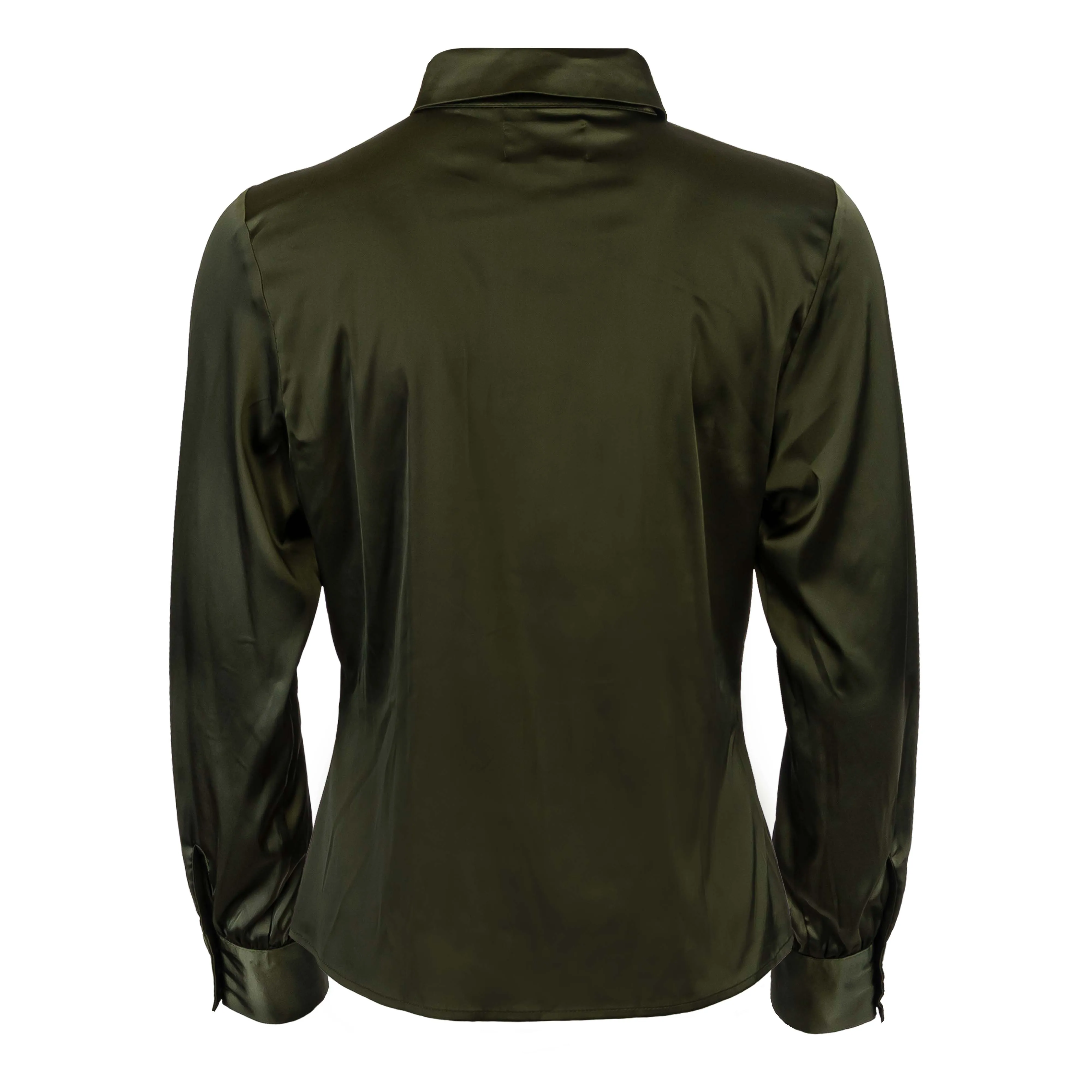 TIE-SHIRT - ARMY SATEEN