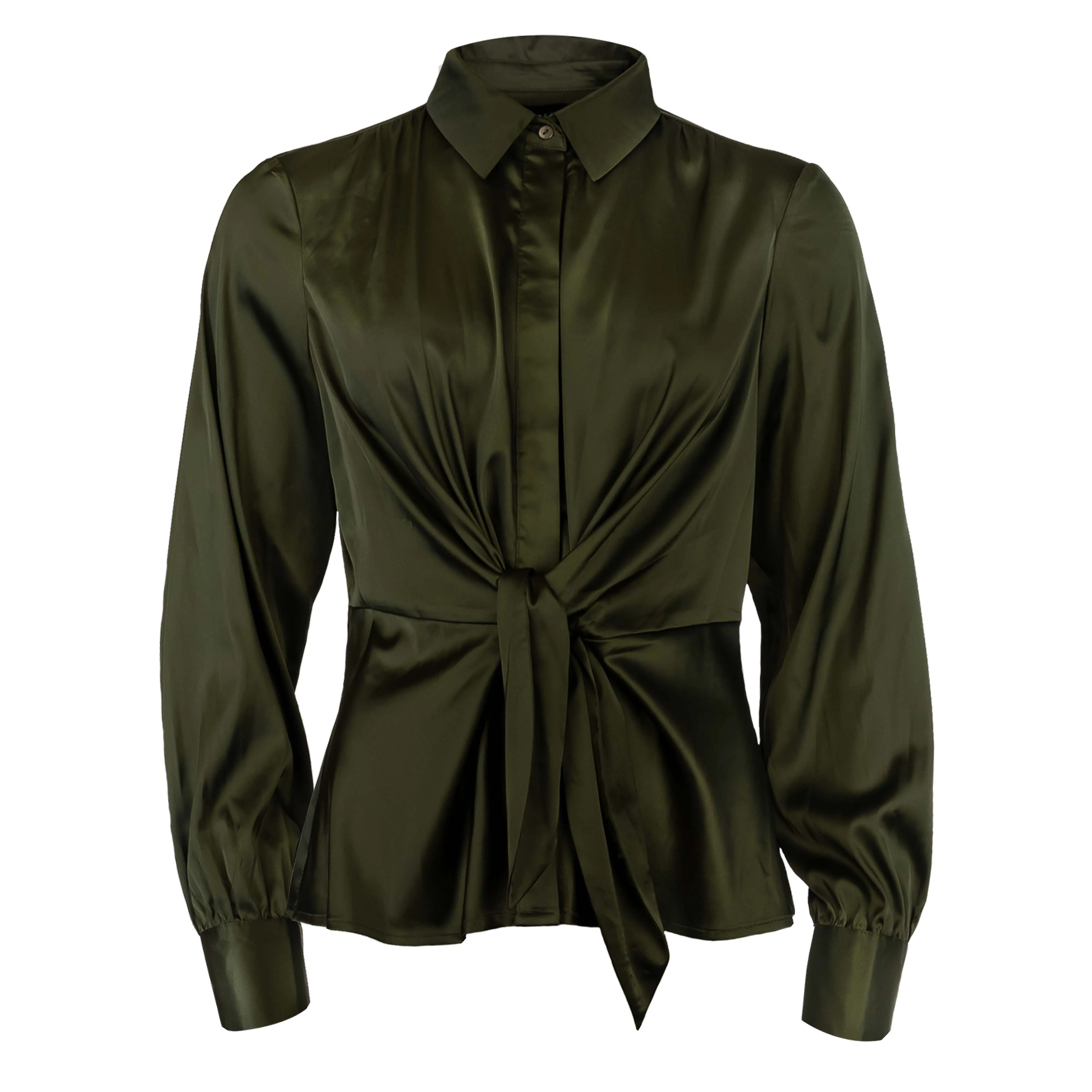 TIE-SHIRT - ARMY SATEEN