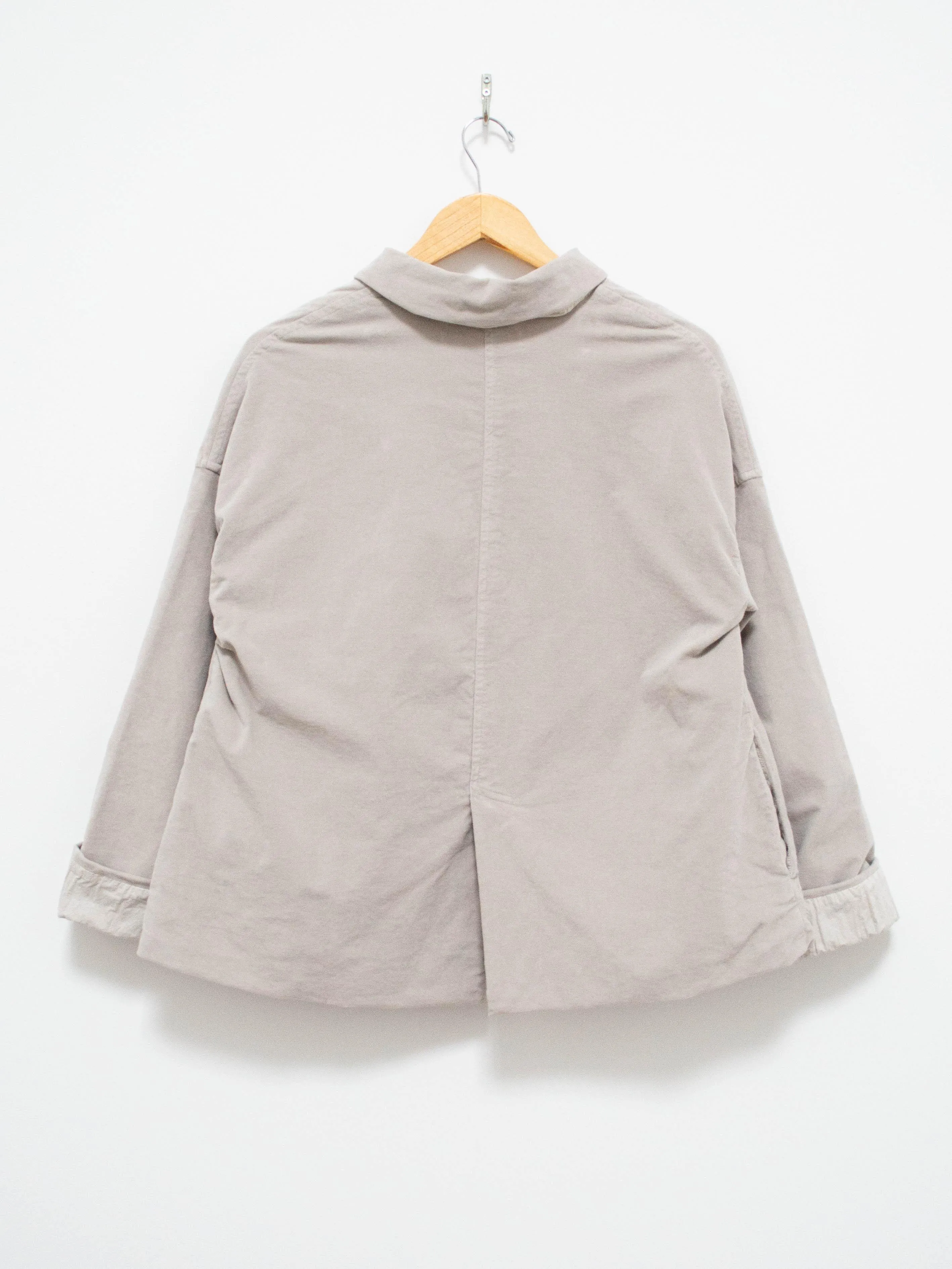 Velvet Loose Blazer - Cappuccino