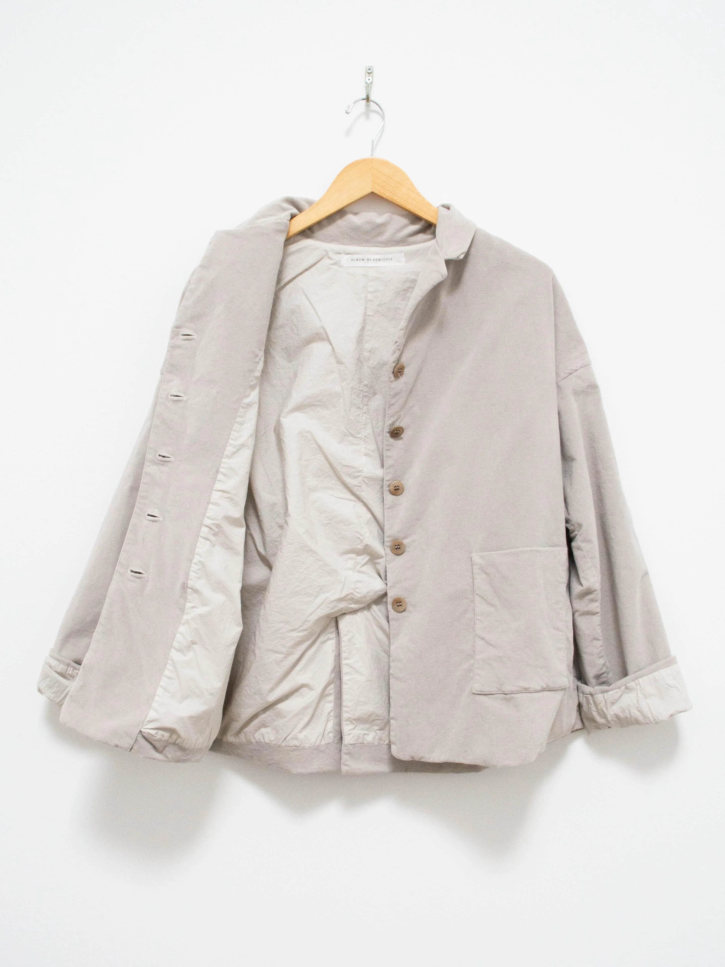 Velvet Loose Blazer - Cappuccino