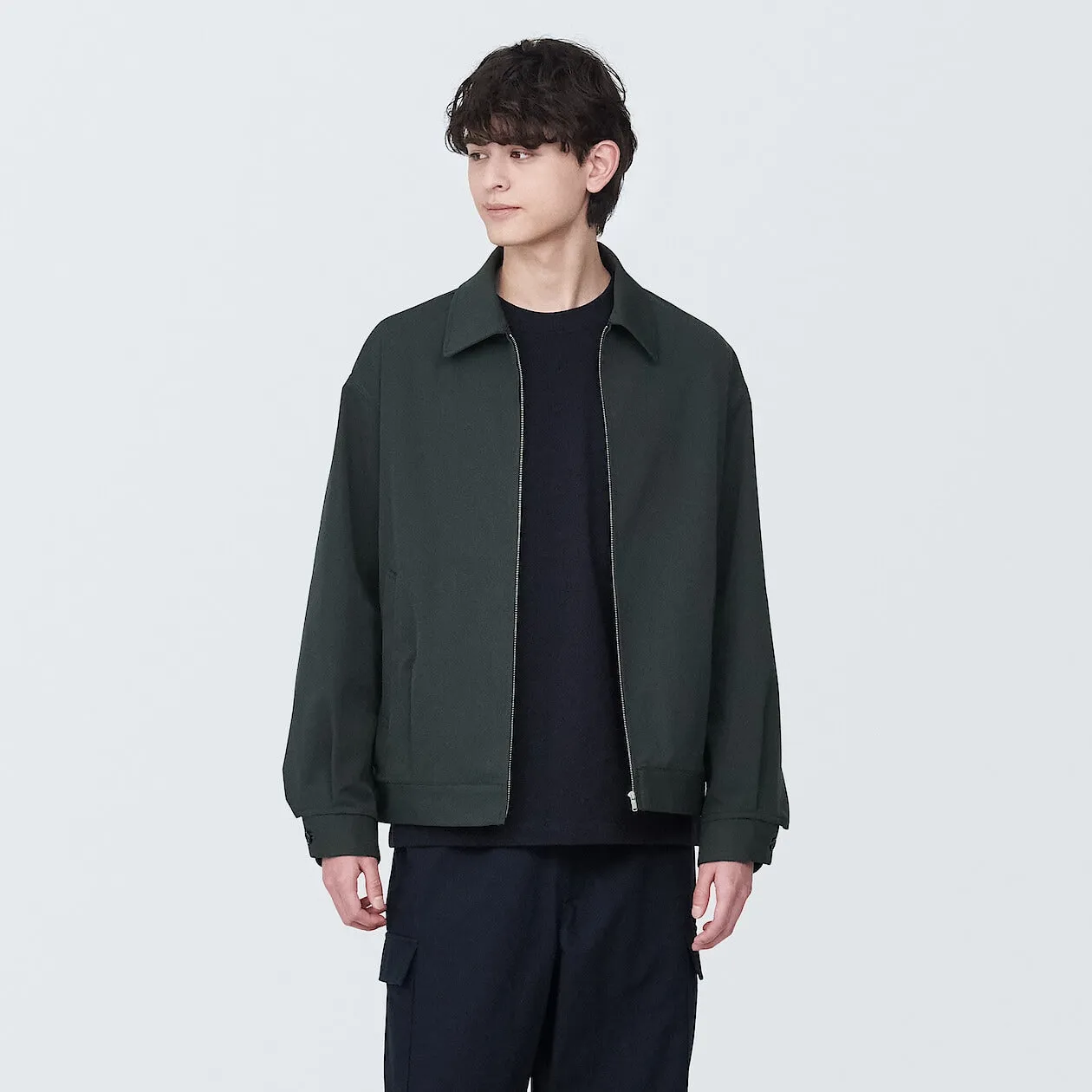 Water Repellent Blouson Jacket