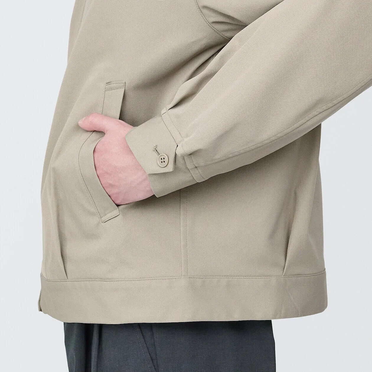 Water Repellent Blouson Jacket
