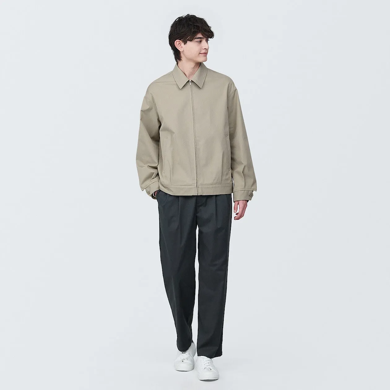 Water Repellent Blouson Jacket