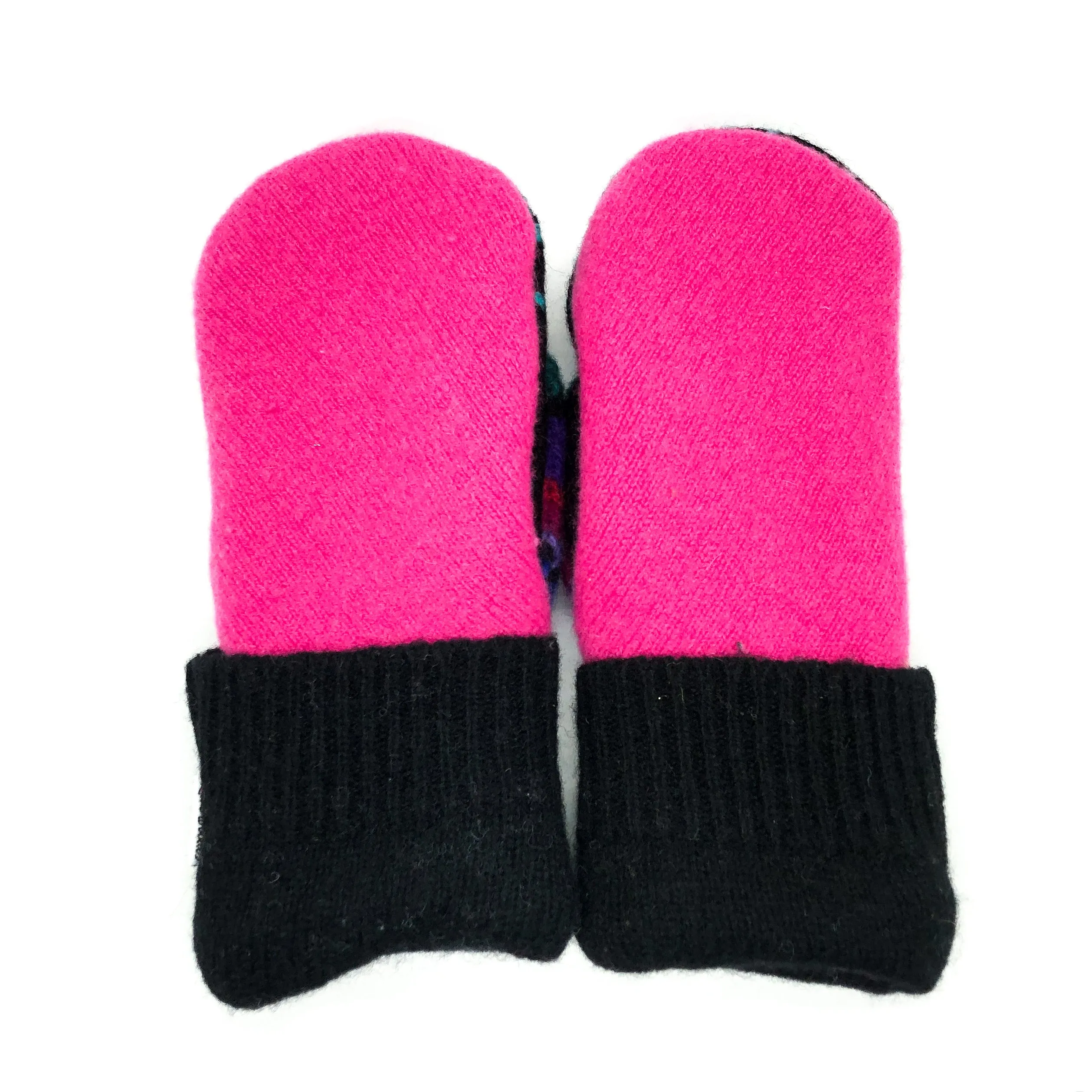 Womens Mittens | Rainbow Dark