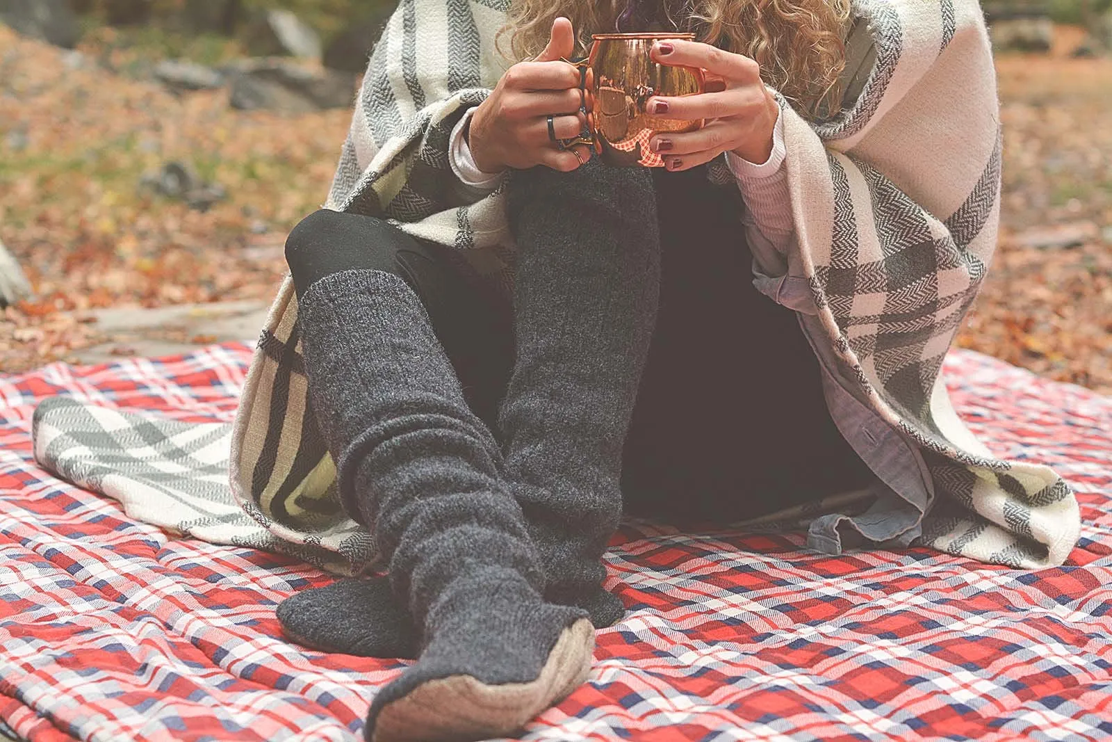 Wool Cabin Socks | Red Dirt Road | Size 5-8